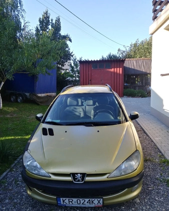 Peugeot 206 cena 2500 przebieg: 250000, rok produkcji 2002 z Różan małe 16